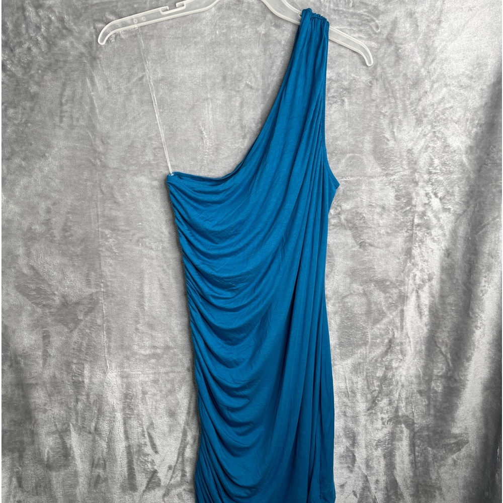 Brand new, one shoulder ruffle dress